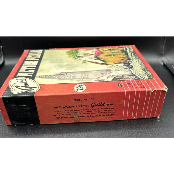 Vintage Guild Picture Puzzle Series No 101 Village Street Whitman Publishing - Picture 6 of 8